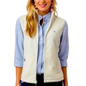 Southern Tide Fleece Vest NWOT